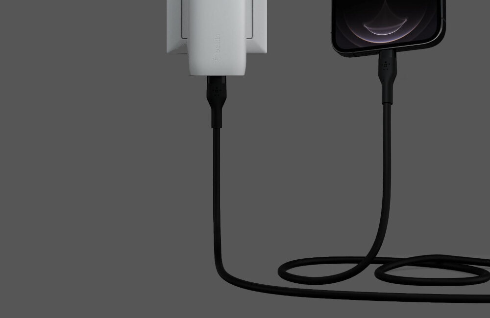 Kabel USB-C/Lightning BELKIN Silicone wejście lightning