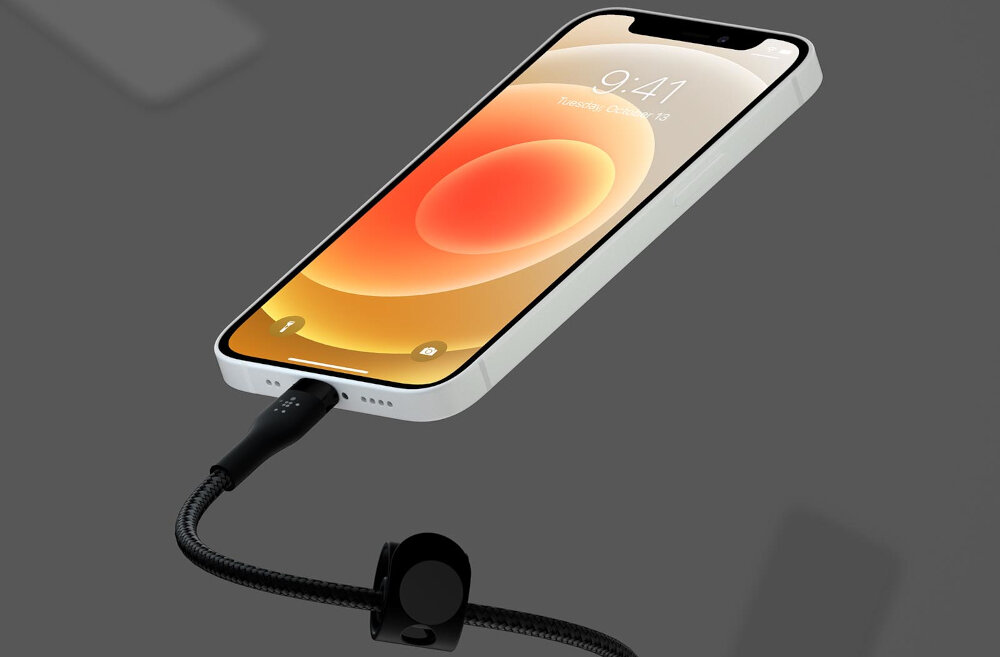 Kabel USB - Lightning BELKIN Braided Silicon bezpieczeństwo certyfikat