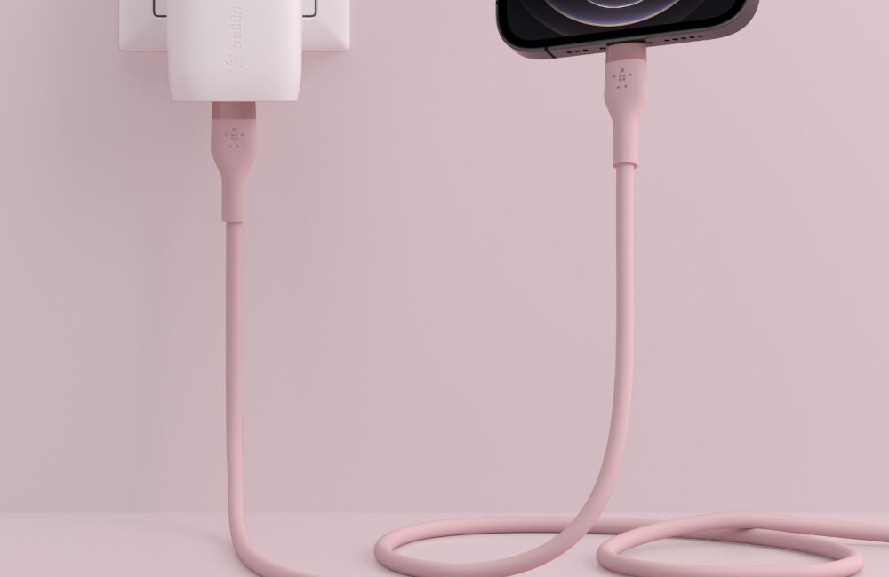 Kabel USB-C/Lightning BELKIN Silicone wejście lightning
