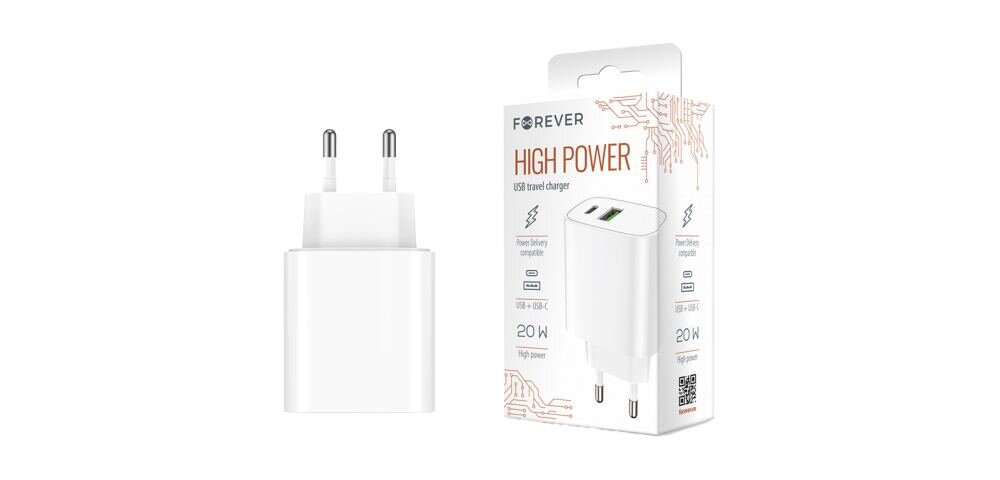 Ładowarka sieciowa Forever LS-04 20W