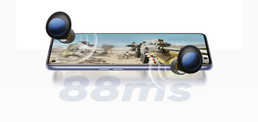 Słuchawki dokanałowe REALME Buds Q2s TWS komfrot swoboda bluetooth