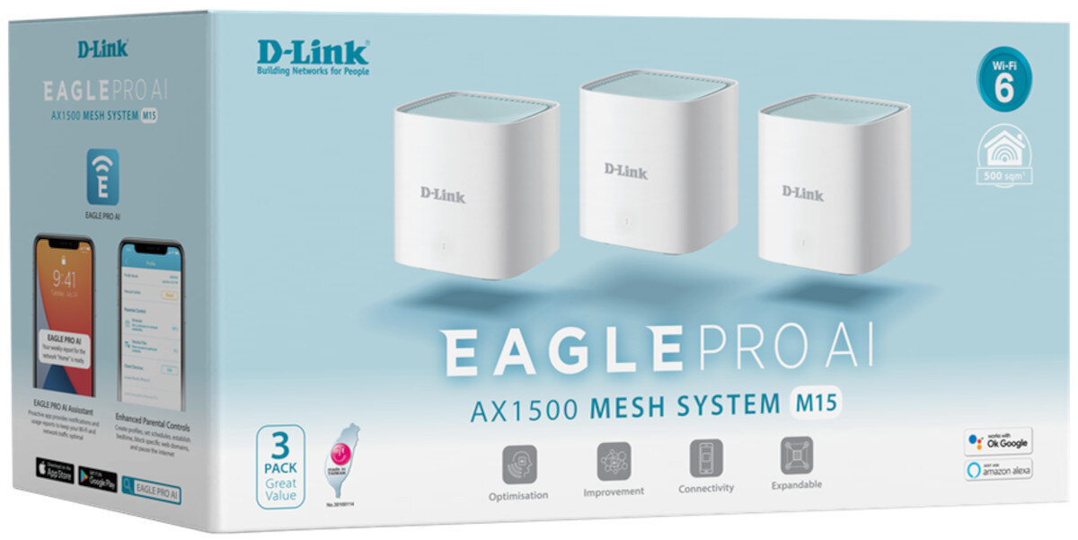 D-LINK M15.3 wyposazenie