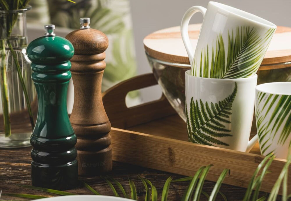 Mlynek do przypraw AMBITION Chess Amore Czerwony klasyczny ksztaly figura szachowa kolor kolorystyka
