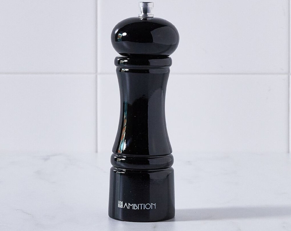 Mlynek do przypraw AMBITION Chess Bialy stylistyka wyglad design kolor kolorystyka