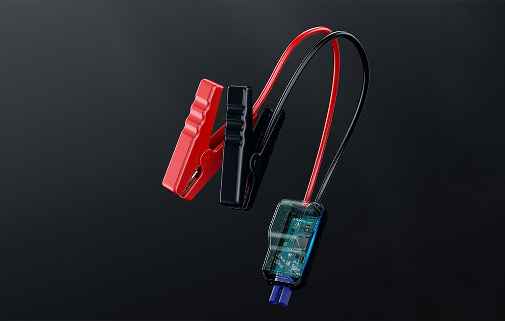 Powerbank / Rozrusznik Baseus Super Energy Car Jump Starter, 12000mAh, 1000A, USB bezpieczeńśtwo