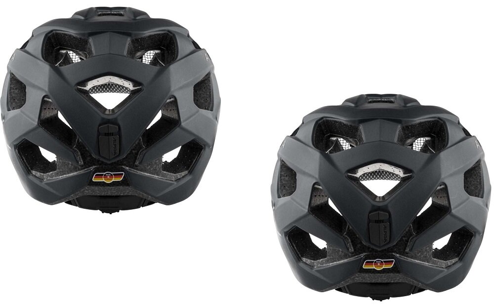 Kask rowerowy ALPINA Anzana Czarny MTB - udogodnienia