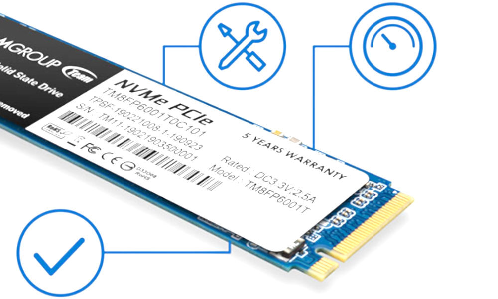 TEAM GROUP MP33 1TB SSD Optymalna wydajność