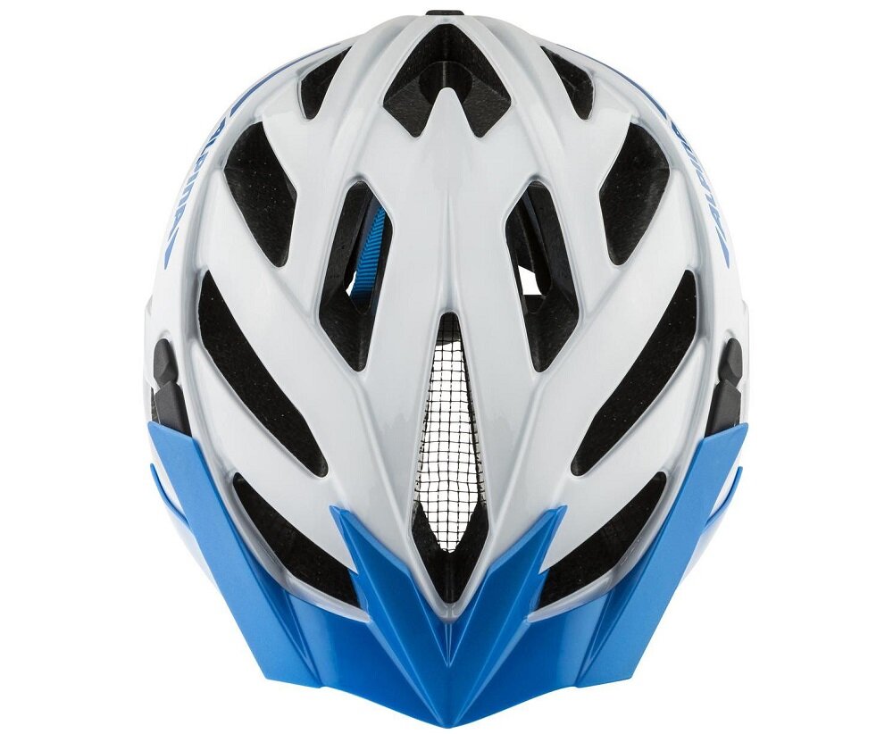 Kask rowerowy ALPINA Panoma 2.0 Biało-niebieski MTB (rozmiar M) - bezpieczenstwo  