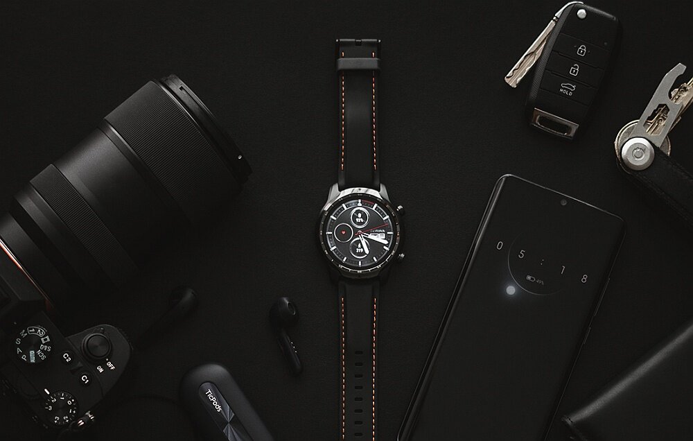 Smartwatch TICWATCH Pro 3 LTE ekran bateria czujniki zdrowie sport pasek ładowanie pojemność rozdzielczość łączność sterowanie krew puls rozmowy smartfon aplikacja