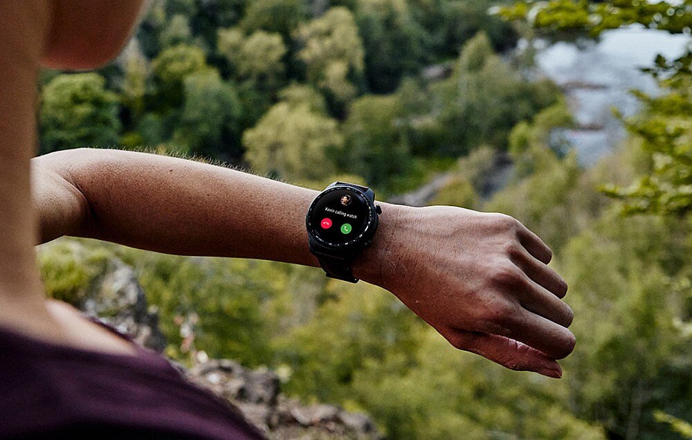 Smartwatch TICWATCH Pro 3 Ultra GPS ekran bateria czujniki zdrowie sport pasek ładowanie pojemność rozdzielczość łączność sterowanie krew puls rozmowy smartfon aplikacja