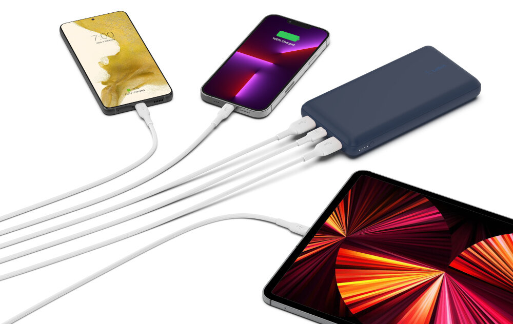 Powerbank BELKIN BPB012BT 20000mAh 15W niezawodny trzy porty