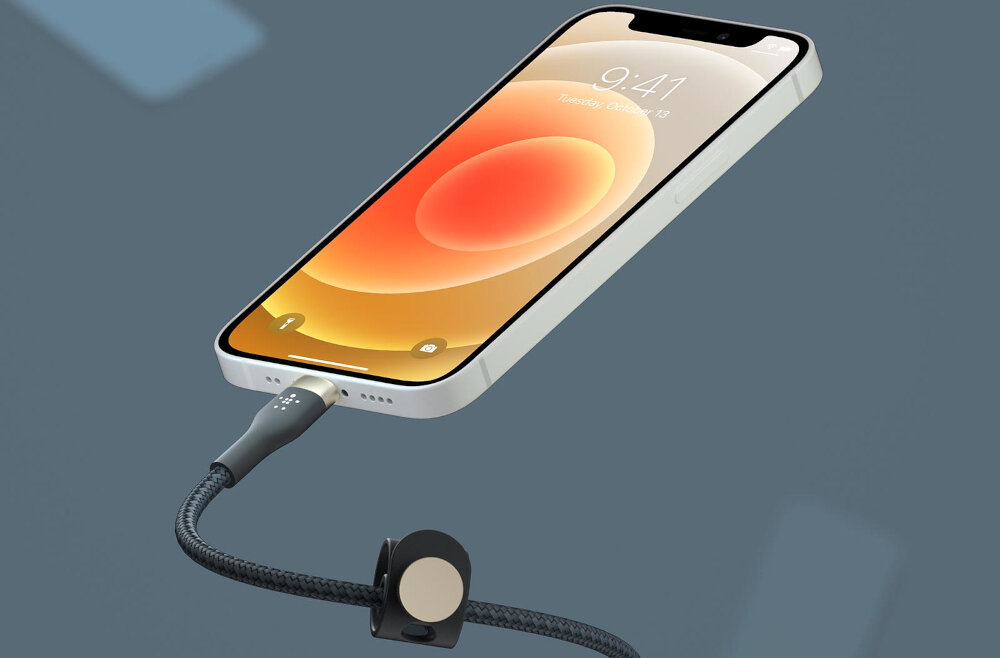 Kabel USB - Lightning BELKIN Braided Silicon bezpieczeństwo certyfikat