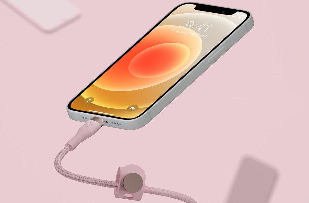 Kabel USB - Lightning BELKIN Braided Silicon bezpieczeństwo certyfikat