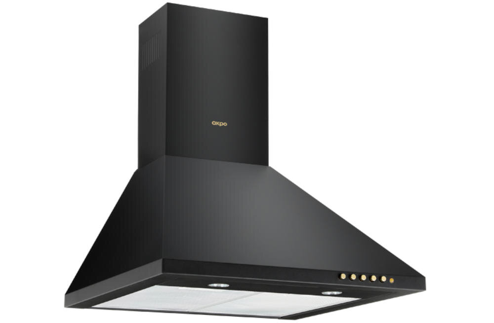 AKPO WK-4 Classic Gold 60 Eco tradycyjne wzornictwo konstrukcja okap szerokość turbina wydajność