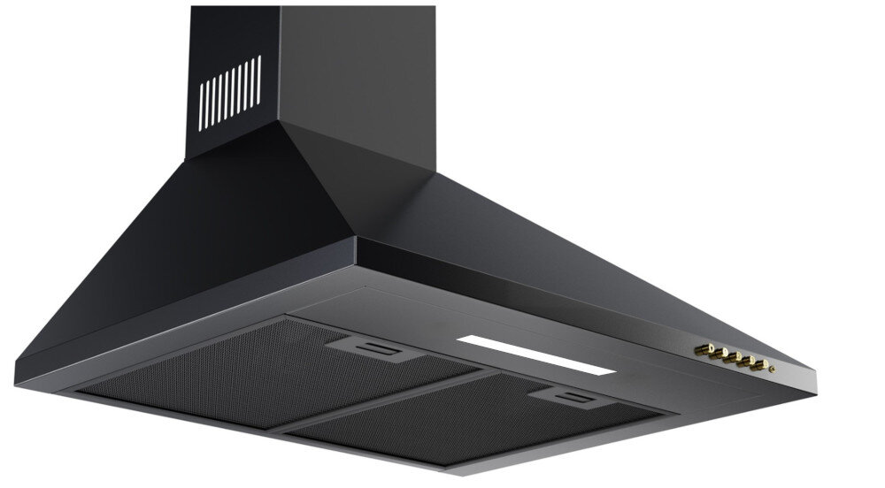 AKPO WK-4 Classic Gold 60 Eco tradycyjne wzornictwo konstrukcja okap szerokość turbina wydajność