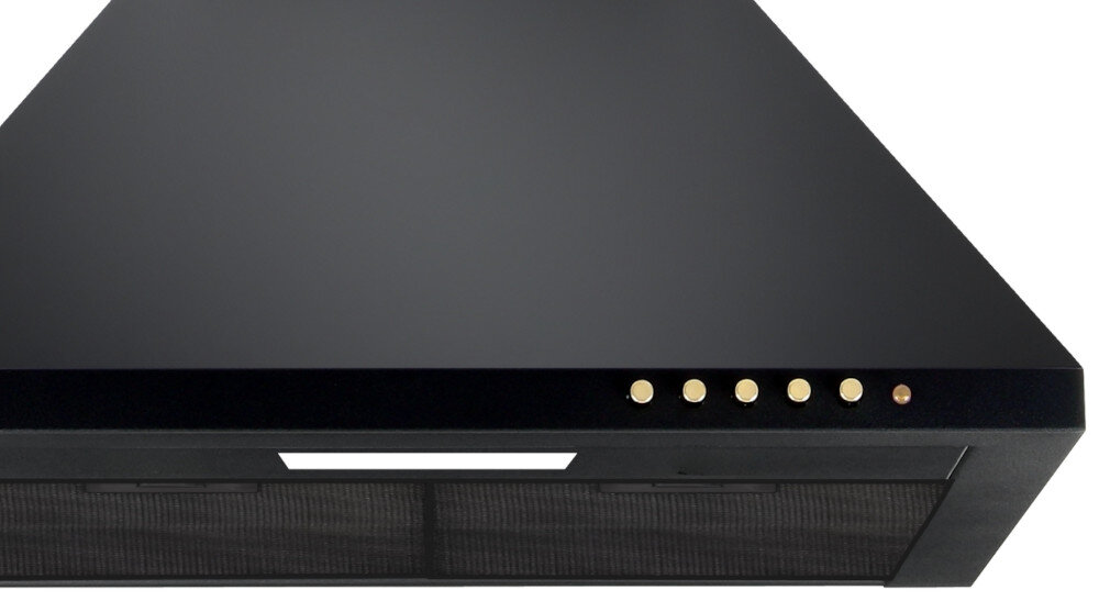 AKPO WK-4 Classic Gold 60 Eco okap oświetlenie led potrawy klimat panel sterowanie dotykowe ustawienia