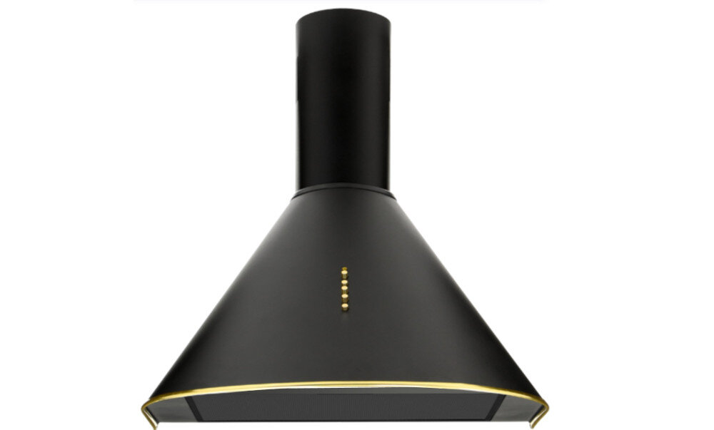 AKPO WK-4 Dandys Gold 50 okap oświetlenie led potrawy klimat panel sterowanie dotykowe ustawienia