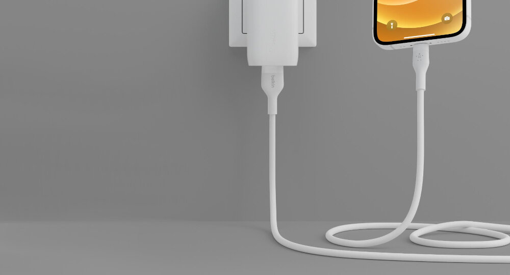 Kabel USB - Lightning BELKIN Silicone plątanie zginanie strzępienie odporność