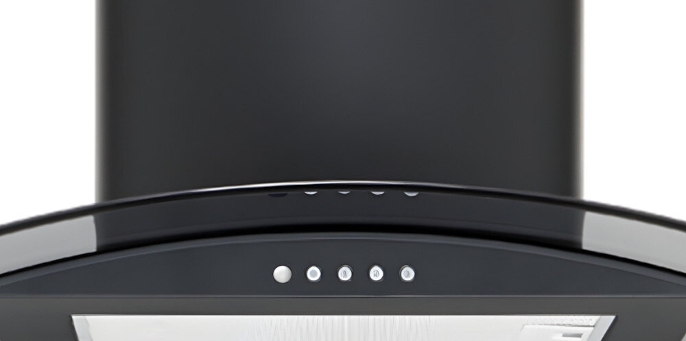 Okap AKPO WK-10 Largo 50 Czarny Mat sterowanie elektroniczne