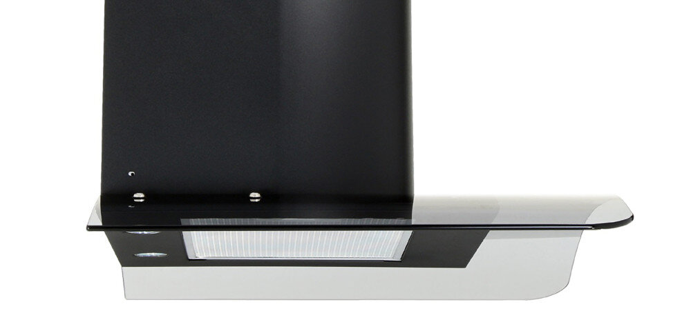 Okap AKPO WK-10 Largo 50 Czarny Mat światło LED