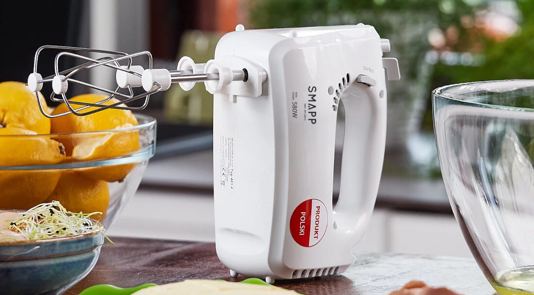 Mikser SMAPP 451.4 Bialy tryb turbo mozliwosci komfort praca