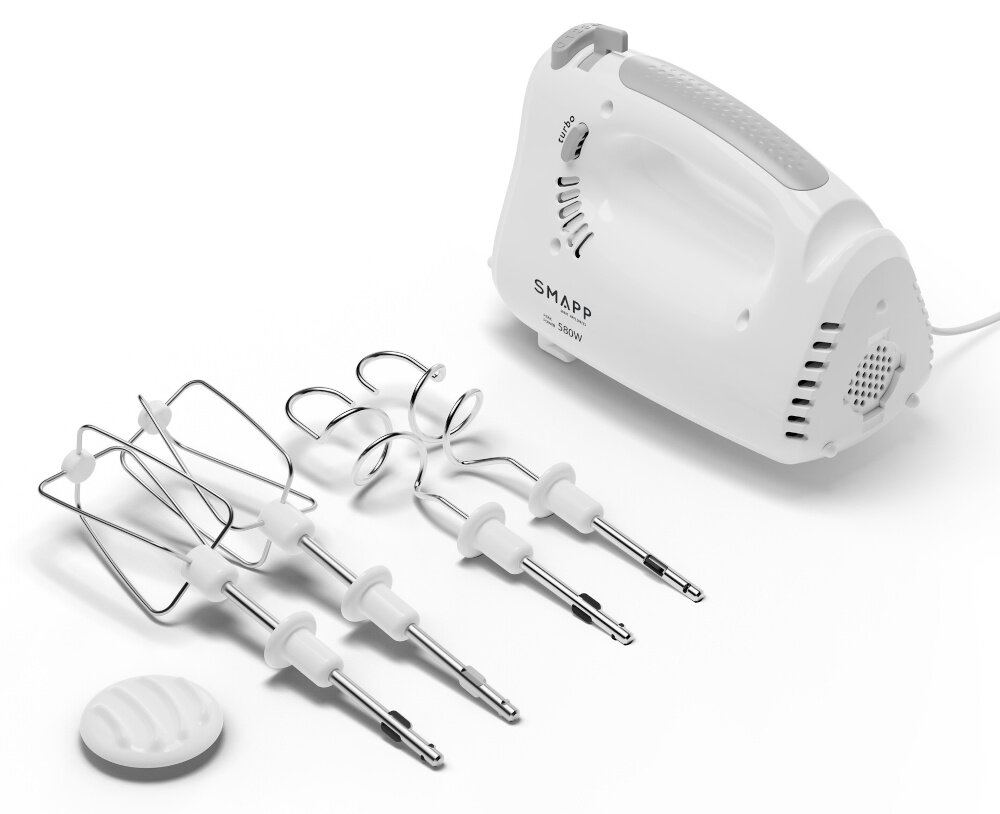 Mikser SMAPP 451.4 Bialy zestaw akcesoria komplet wyposazenie