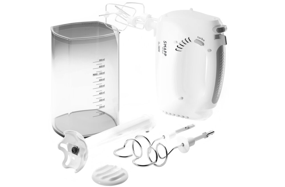 Mikser SMAPP 451.5 Bialy ZESTAW AKCESORIA KOMPLET WYPOSAZENIE