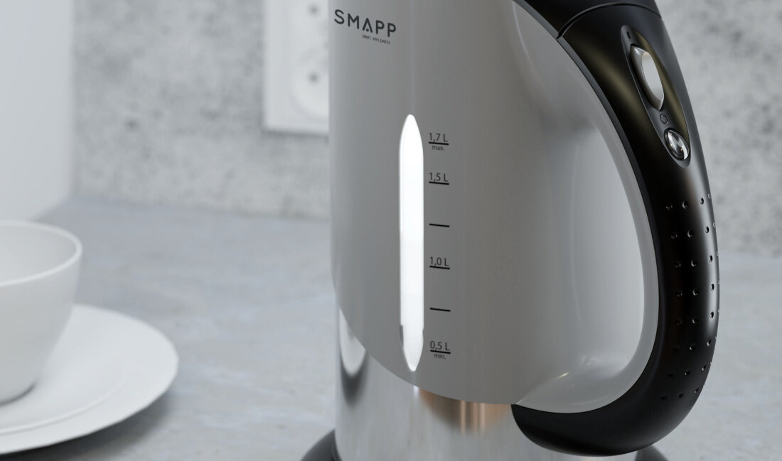 Czajnik SMAPP 442.1 grafitowy pojemnosc 1,7l