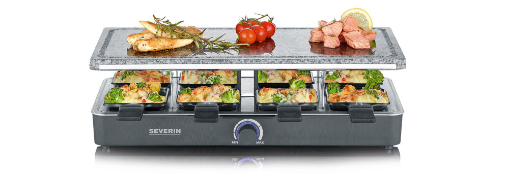 Grill elektryczny SEVERIN Raclette RG 2372 wyglad ogolny banner