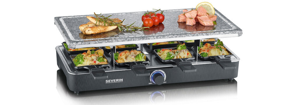 Grill elektryczny SEVERIN Raclette RG 2372 płyta grillowa