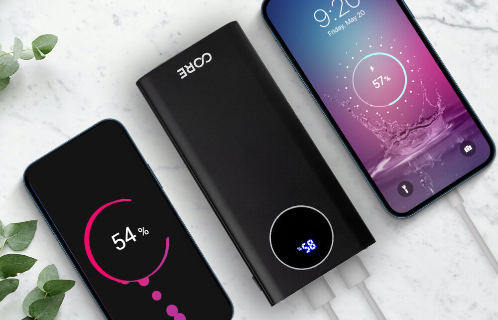 Powerbank FOREVER Core FC-01 10000mAh Czarny technologie