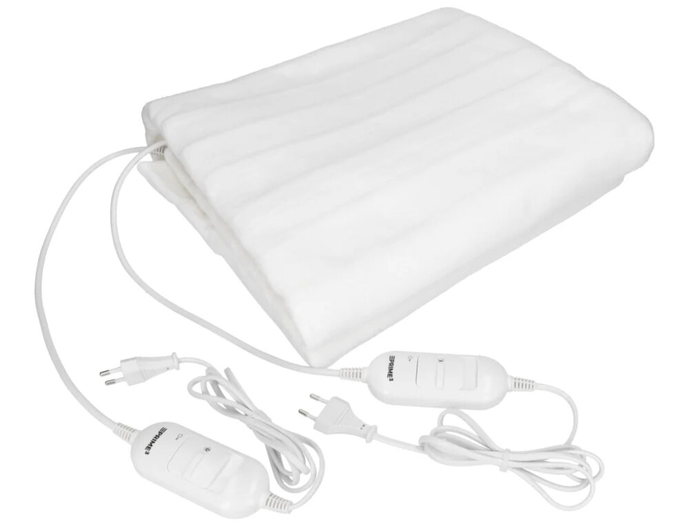 Prześcieradło elektryczne PRIME3 SHP51 Automatyczne wyłączanie System bezpieczeństwa ochrona przegrzanie automatycznie wyłącza się czas