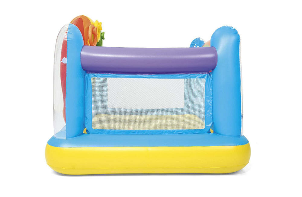 BESTWAY zamek ściany boczne kolorowe solidny materiał tworzywo sztuczne miękki wytrzymały wymiary napompowany