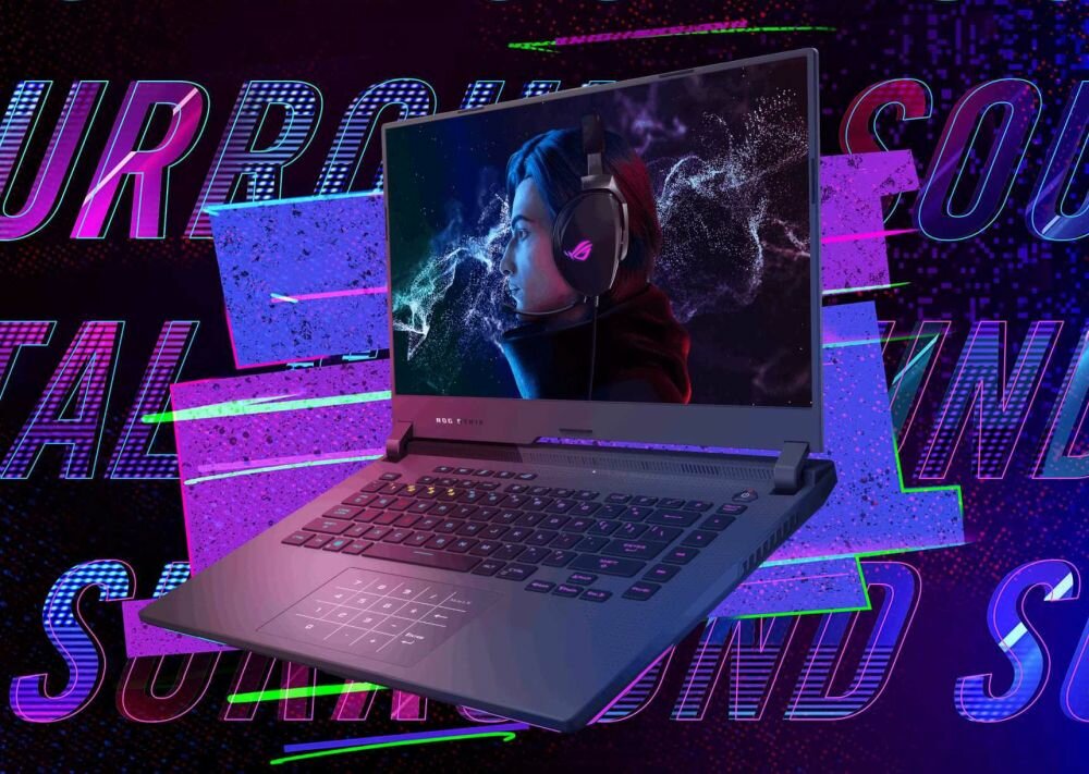 Laptop ASUS Rog Strix G15 G513 - dźwięk