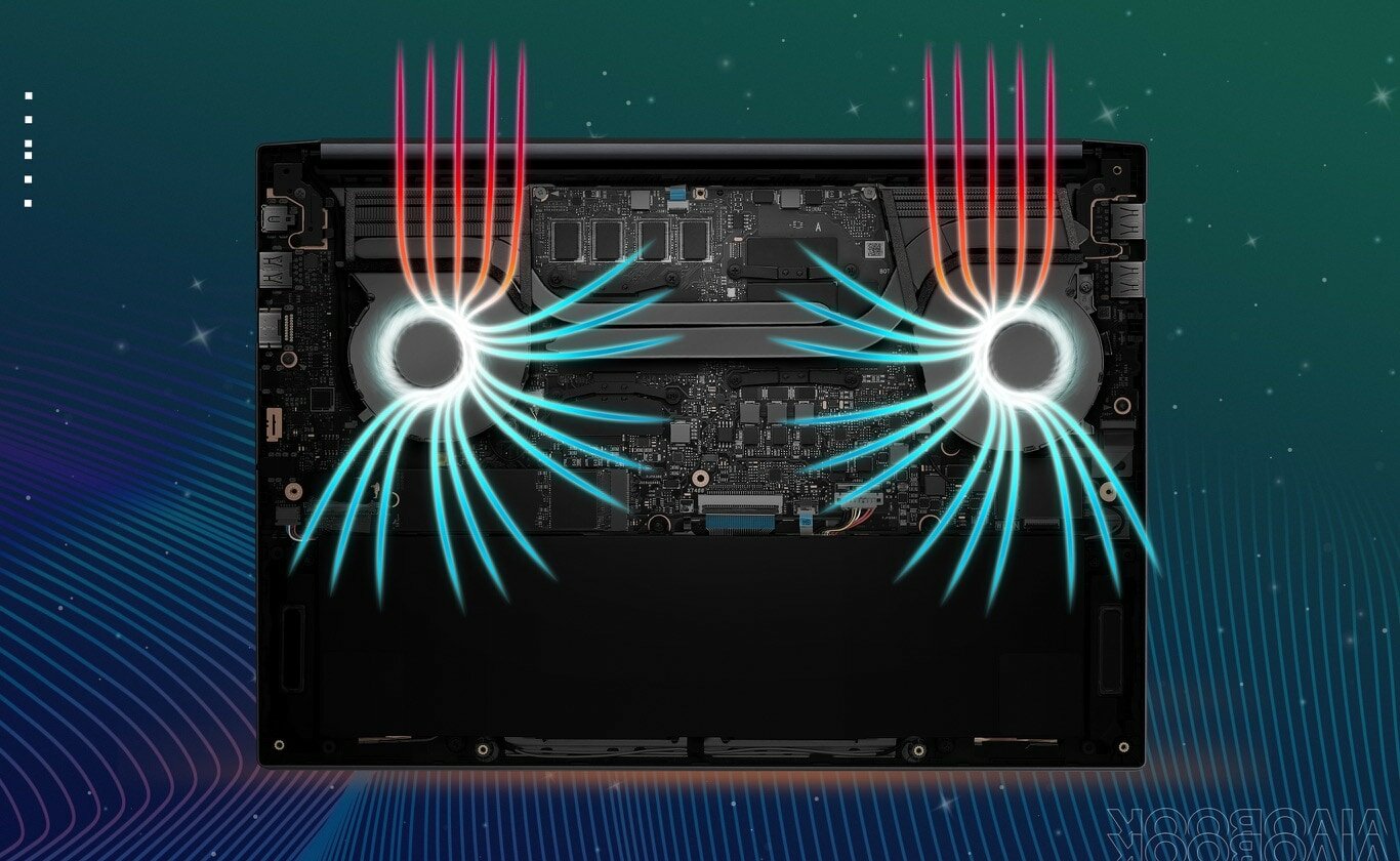 Laptop ASUS VivoBook Pro K3400PH technologia chłodzenie system 