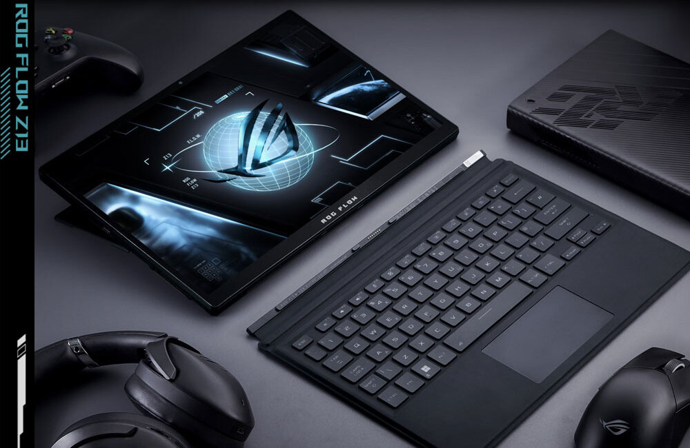 Laptop ASUS ROG Flow Z13 odczepiany ekran częstotliwość