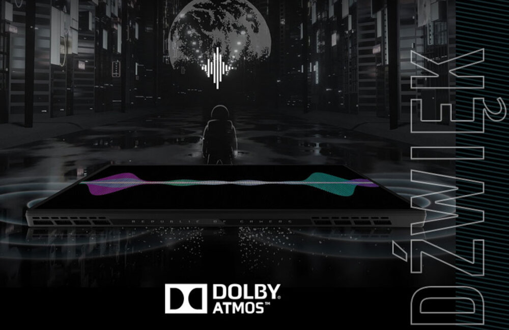 Laptop ASUS ROG Flow Z13 bluetooth wifi głębokie i czyste brzmienie