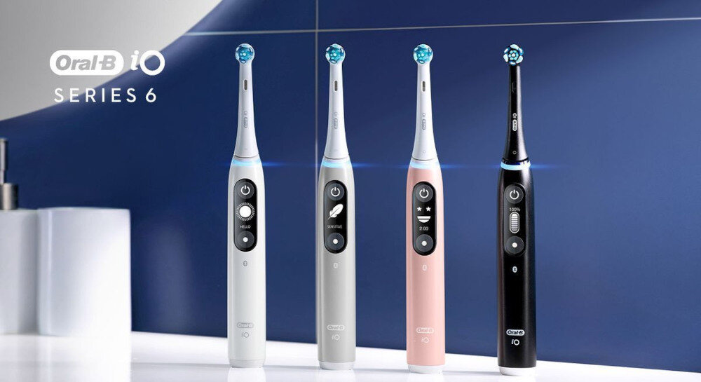 SZCZOTECZKA ELEKTRYCZNA DO ZĘBÓW Z TECHNOLOGIĄ MAGNETYCZNĄ ORAL-B IO 8 wyglad