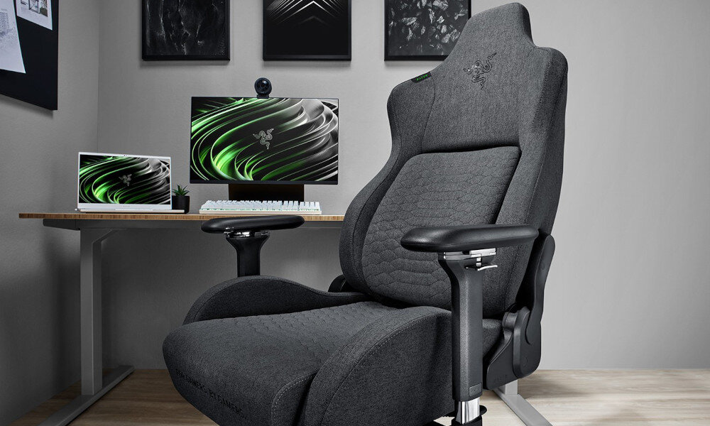 Fotel RAZER Iskur XL Ciemnoszary stylowy design