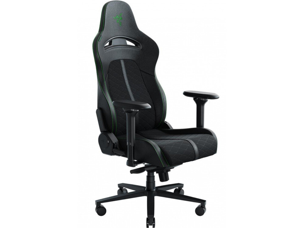 Fotel RAZER Enki Czarno-zielony wygodny w uzytkowaniu