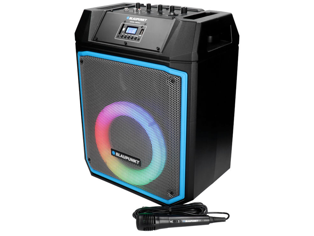Power audio BLAUPUNKT MB08.2 bluetooth, karaoke, imprezy plenerowe, dom, praca, małe sale