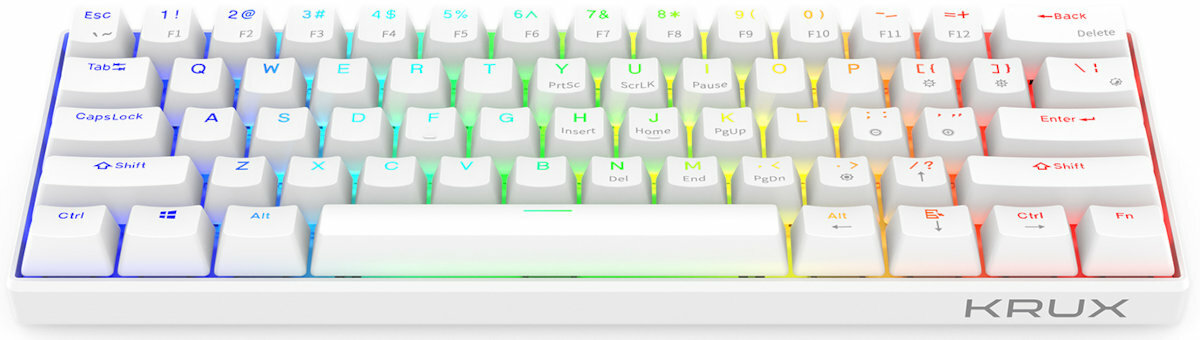 KRUX-Neo-Pro-White-RGB-Gateron-Yellow-przod