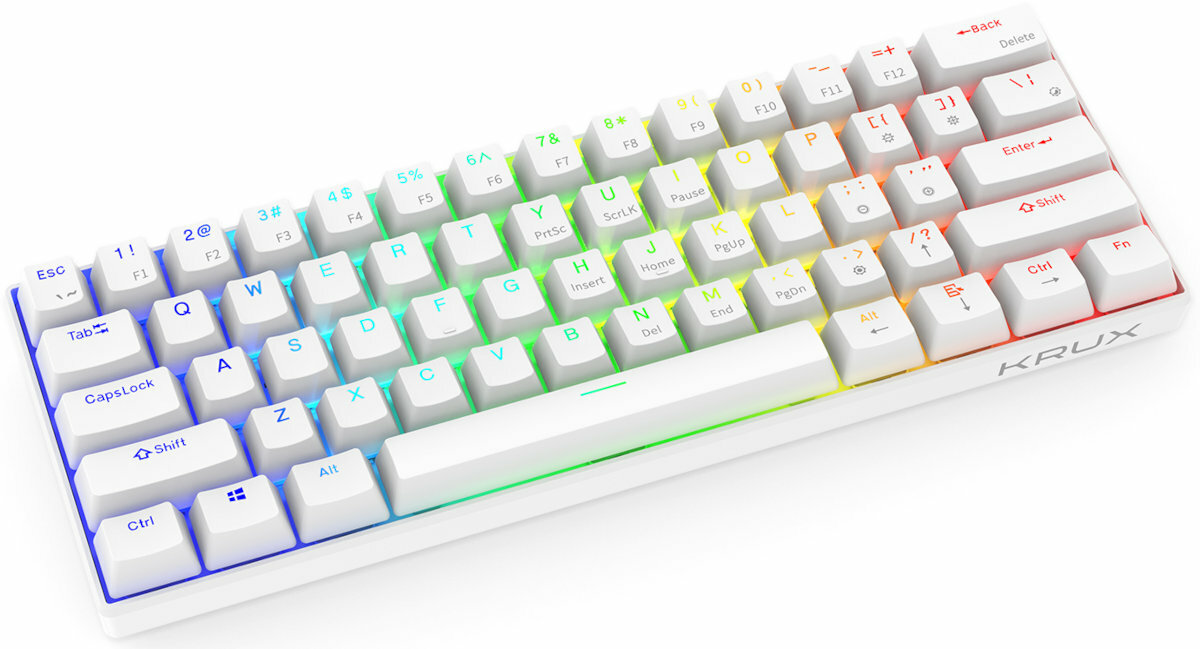 KRUX-Neo-Pro-White-RGB-Gateron-Yellow-przod-lewy