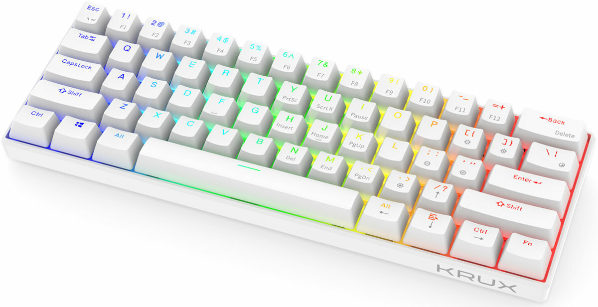 KRUX-Neo-Pro-White-RGB-Gateron-Yellow-przod-prawy