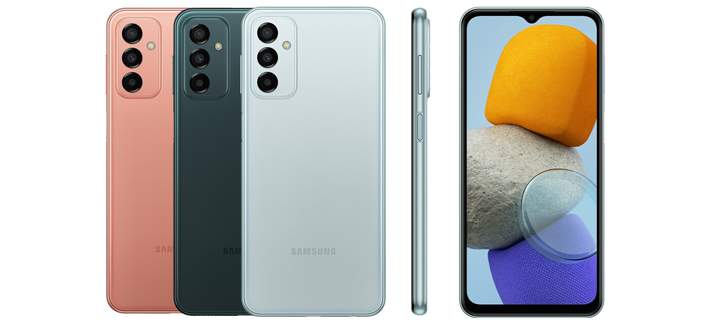 M23 5G łączy w sobie nowoczesny design i funkcjonalność – przekonaj się o tym, oglądając telefon w salonie Media Expert