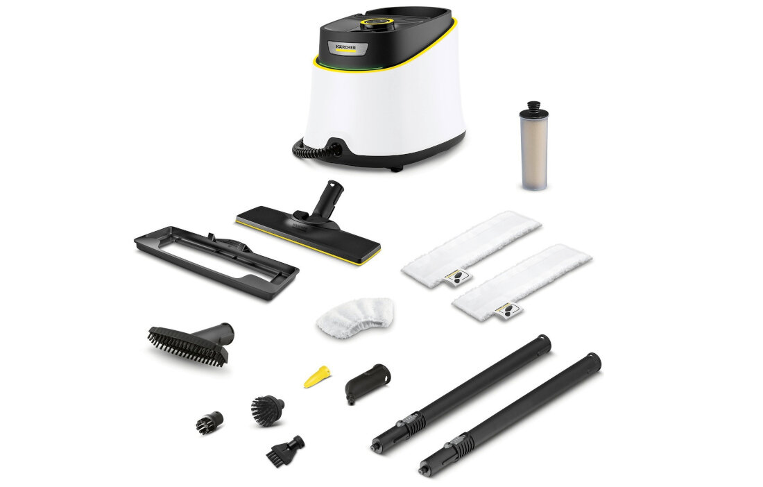 Parownica KARCHER SC 3 Deluxe Easyfix Premium EU 1.513-221.0 zestaw akcesoria komplet wyposazenie