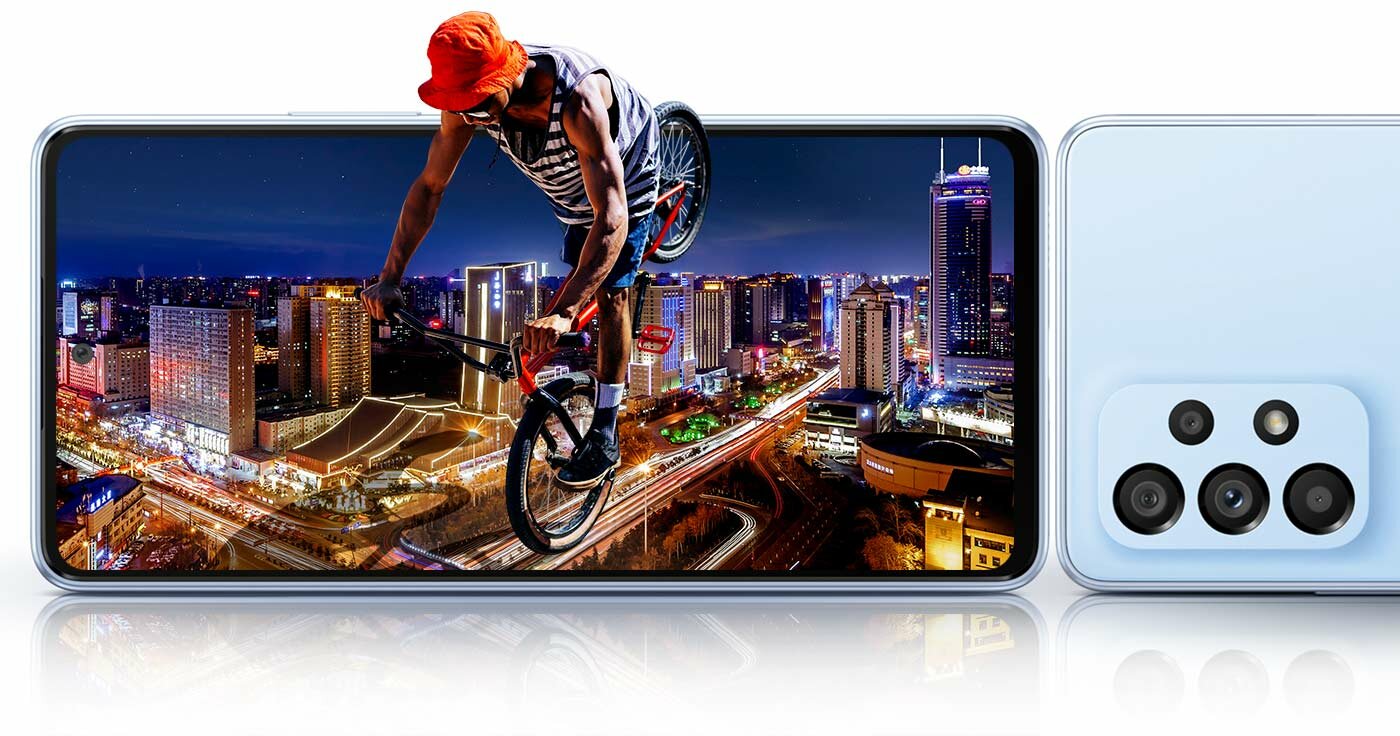 Zobacz w salonach Media Expert jakie możliwości ma aparat w Galaxy A53 5G Zobacz w salonach Media Expert jakie możliwości ma aparat w Galaxy A53 5G