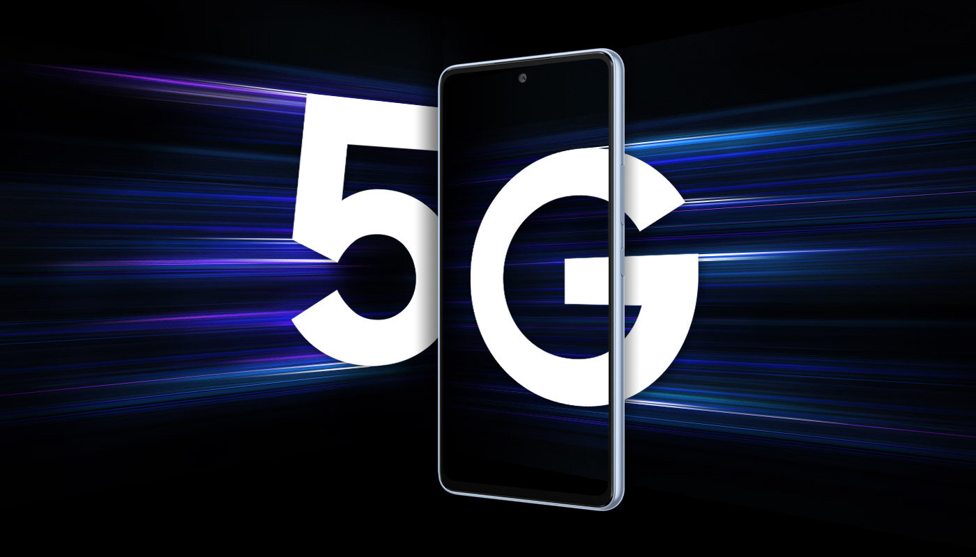 sprawdź na stronie Media Expert co daje najnowsza technologia 5G dostępna w A53 5g