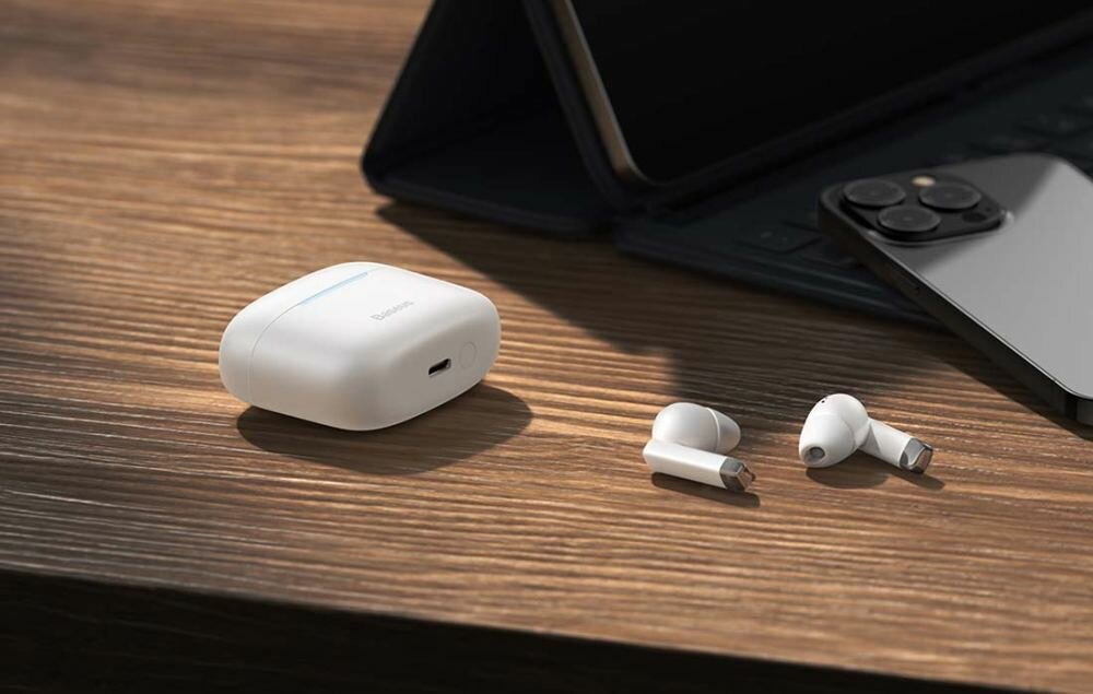 Słuchawki dokanałowe BASEUS Bowie E9 ergonomiczna konstrukcja minimalistyczne wzornictwo waga design