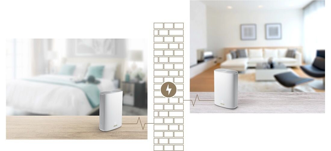 Router ASUS ZenWiFi AX Hybrid XP4 - HomePlug AV2 MIMO